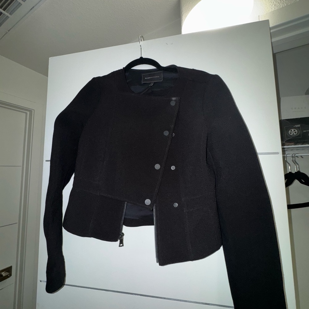 BCBGMaxAzria Black Women's Blazer